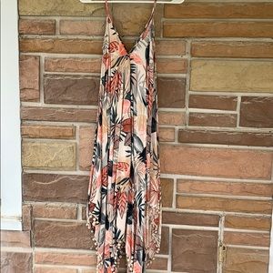 Floral maxi/midi dress! Worn when I was pregnant!